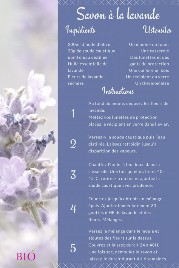 Comment Fabriquer Son Savon Maison La Lavande Bio La Une comment-fabriquer-son-savon-maison-la-lavande-bio-la-une